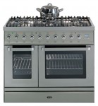 厨房炉灶 ILVE TD-906L-MP Stainless-Steel 90.00x91.00x60.00 厘米