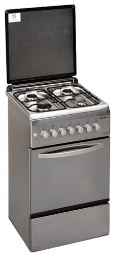 Кухонная плита Liberton LGEC 5060G (IX) Фото, характеристики