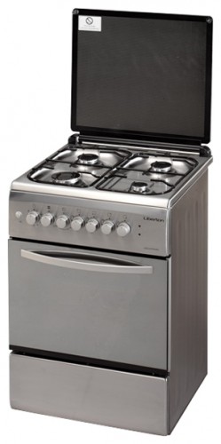 Кухонная плита Liberton LGEC 5758G (IX) Фото, характеристики