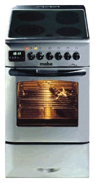 रसोई चूल्हा Mabe MVC1 2470X तस्वीर, विशेषताएँ