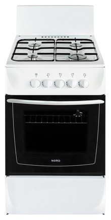 Кухонна плита NORD ПГ4-100-3А WH фото, Характеристики