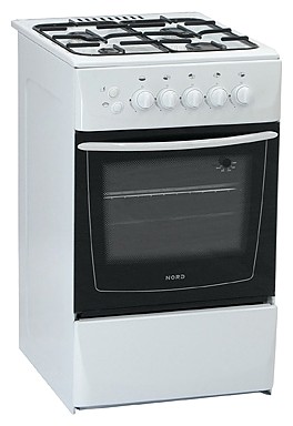 Кухонная плита NORD ПГ4-103-3А WH Фото, характеристики