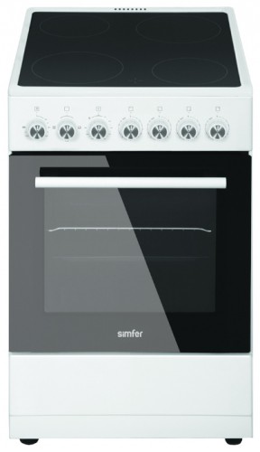 厨房炉灶 Simfer F56VW03001 照片, 特点