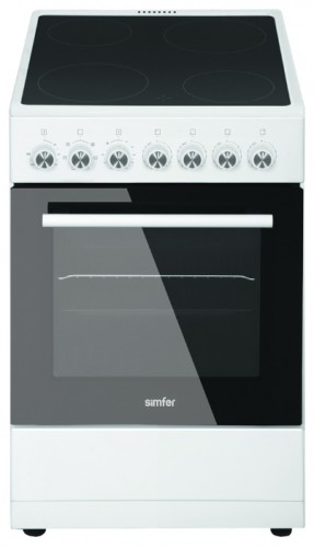 厨房炉灶 Simfer F56VW05001 照片, 特点