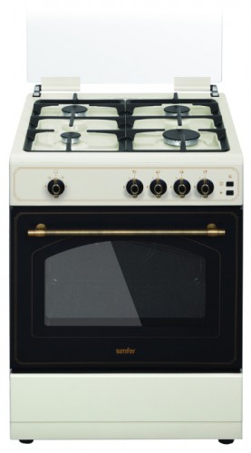 厨房炉灶 Simfer F66GO42001 照片, 特点