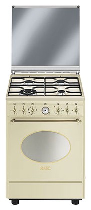 Кухонная плита Smeg CO68GMP Фото, характеристики