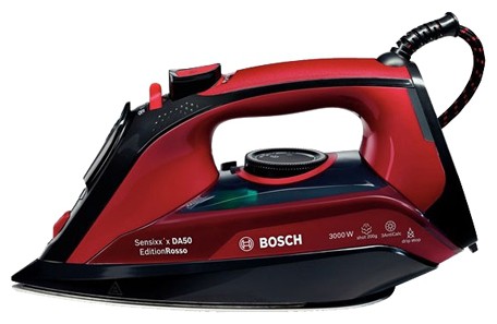 Besi melicinkan Bosch TDA 503011 P foto, ciri-ciri