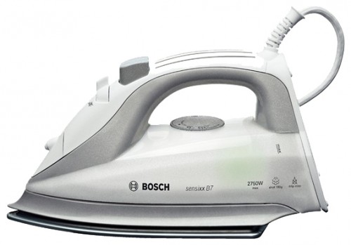 Besi melicinkan Bosch TDA 7640 foto, ciri-ciri