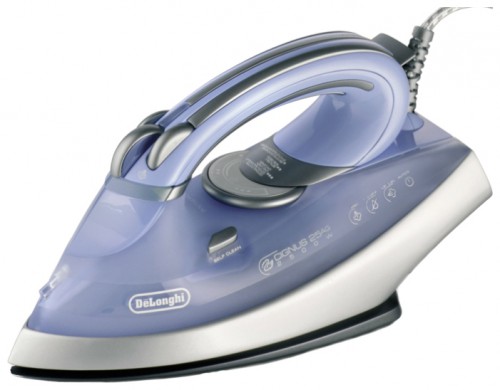 Smoothing Iron Delonghi FXN 25A G Photo, Characteristics