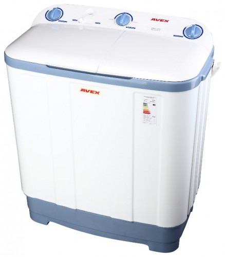 Tvättmaskin AVEX XPB 55-228 S Fil, egenskaper