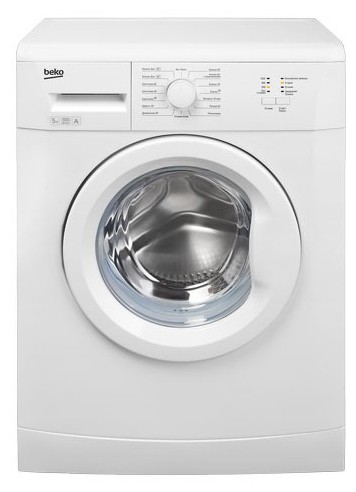 Tvättmaskin BEKO ELB 57001 M Fil, egenskaper