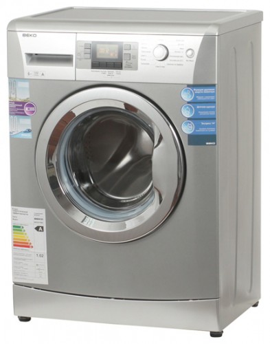 çamaşır makinesi BEKO WKB 61041 PTMSC fotoğraf, özellikleri