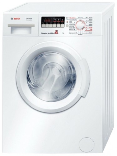 çamaşır makinesi Bosch WAB 2027 K fotoğraf, özellikleri