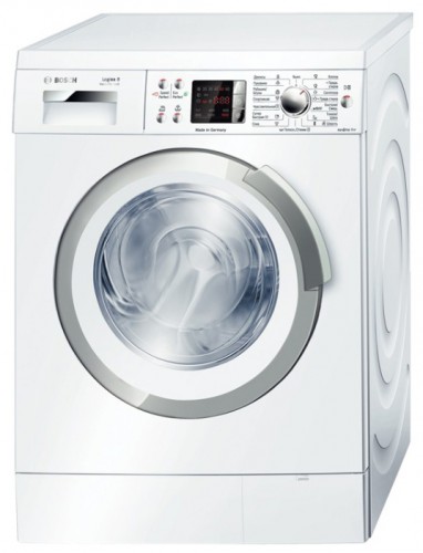 çamaşır makinesi Bosch WAS 3249 M fotoğraf, özellikleri