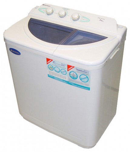 Tvättmaskin Evgo EWP-5221NZ Fil, egenskaper