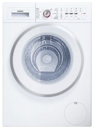 Tvättmaskin Gaggenau WM 260-161 Fil, egenskaper