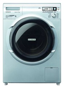Tvättmaskin Hitachi BD-W75SSP220R MG D Fil, egenskaper