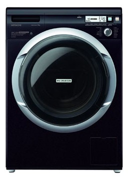 Tvättmaskin Hitachi BD-W80MV BK Fil, egenskaper