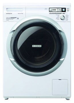 वॉशिंग मशीन Hitachi BD-W80MV WH तस्वीर, विशेषताएँ