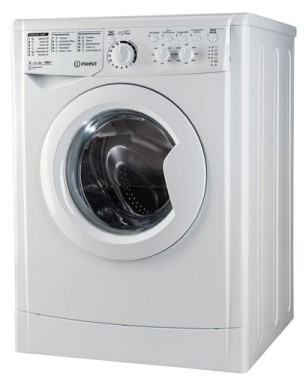 Tvättmaskin Indesit EWSC 61051 Fil, egenskaper
