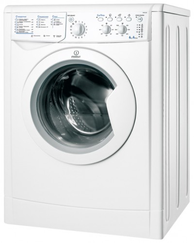 洗濯機 Indesit IWC 6105 B 写真, 特性