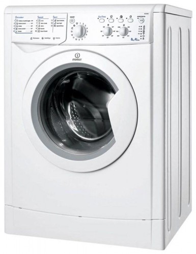 वॉशिंग मशीन Indesit IWC 6125 W तस्वीर, विशेषताएँ