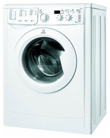 çamaşır makinesi Indesit IWD 6105 W fotoğraf, özellikleri