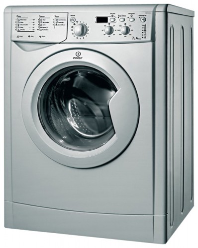 Tvättmaskin Indesit IWD 8125 S Fil, egenskaper