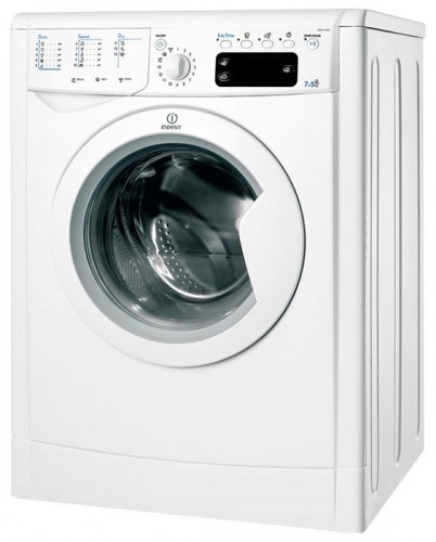 เครื่องซักผ้า Indesit IWDE 7105 B รูปถ่าย, ลักษณะเฉพาะ