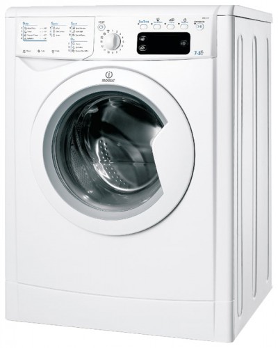 Tvättmaskin Indesit IWDE 7125 B Fil, egenskaper