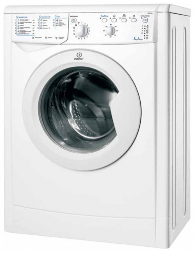 Tvättmaskin Indesit IWSB 5085 Fil, egenskaper