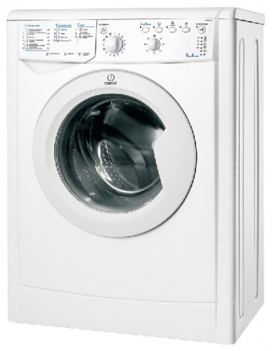 çamaşır makinesi Indesit IWSB 5105 fotoğraf, özellikleri