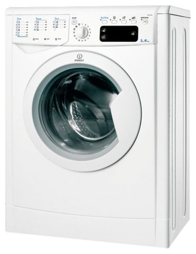 çamaşır makinesi Indesit IWSE 71251 fotoğraf, özellikleri