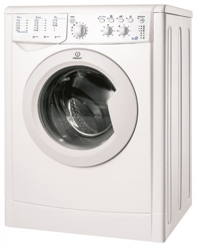 Tvättmaskin Indesit MIDK 6505 Fil, egenskaper