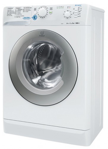 Tvättmaskin Indesit NS 5051 S Fil, egenskaper