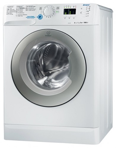 Tvättmaskin Indesit NSL 5051 S Fil, egenskaper
