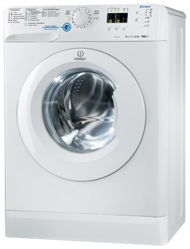 洗衣机 Indesit NWS 6105 照片, 特点