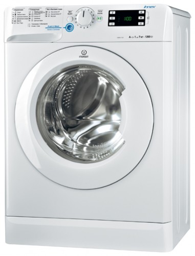 Tvättmaskin Indesit NWSK 7125 L Fil, egenskaper