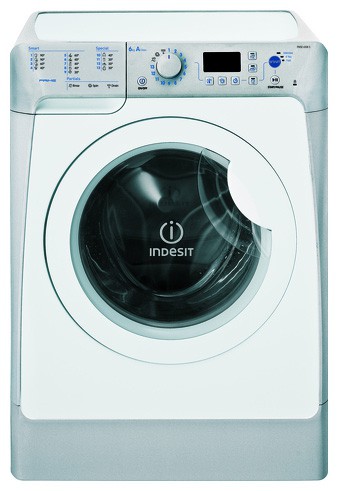 Tvättmaskin Indesit PWE 6105 S Fil, egenskaper