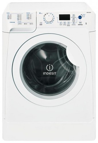 Tvättmaskin Indesit PWE 7104 W Fil, egenskaper