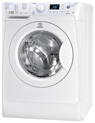 Máquina de lavar Indesit PWE 7127 W Foto, características
