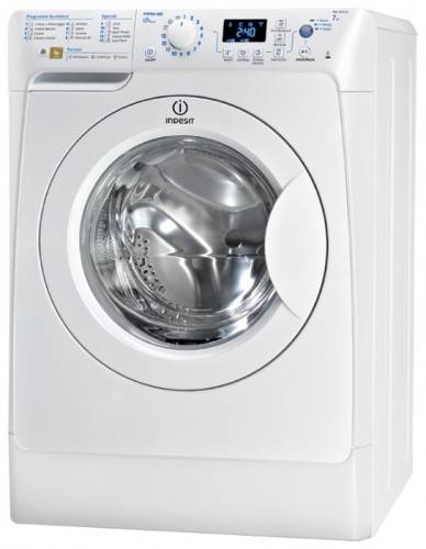 çamaşır makinesi Indesit PWE 71272 W fotoğraf, özellikleri