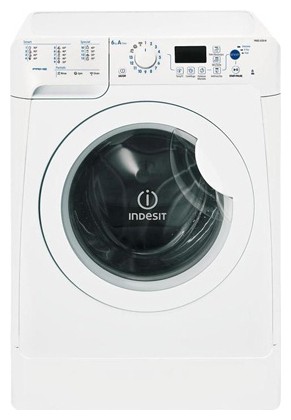 वॉशिंग मशीन Indesit PWE 8147 W तस्वीर, विशेषताएँ