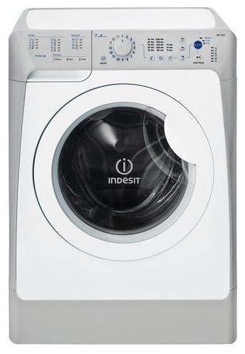 Tvättmaskin Indesit PWSC 6107 S Fil, egenskaper