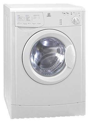 Tvättmaskin Indesit WIA 100 Fil, egenskaper