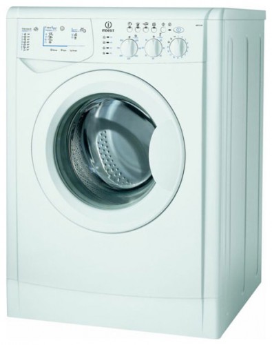 Tvättmaskin Indesit WIDXL 126 Fil, egenskaper