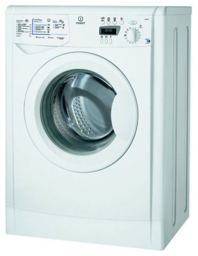 Tvättmaskin Indesit WISE 10 Fil, egenskaper