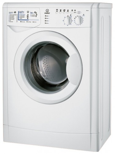 Tvättmaskin Indesit WISL 102 Fil, egenskaper