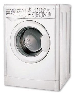 Tvättmaskin Indesit WISL 106 Fil, egenskaper