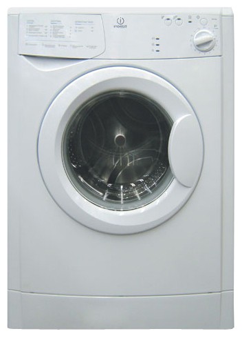 वॉशिंग मशीन Indesit WISN 100 तस्वीर, विशेषताएँ